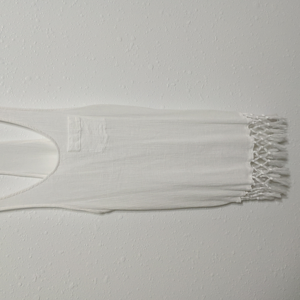 Victoria's Secret XS Swimsuit Cover - White, Bohemian, Beachy, Gorgeous! 😍